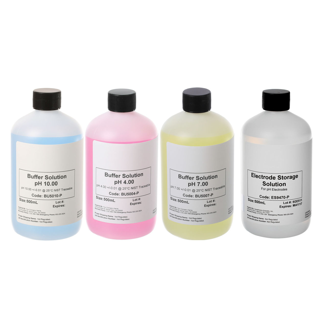 Solucion Buffer pH 8,00 Sin código de color Stanton